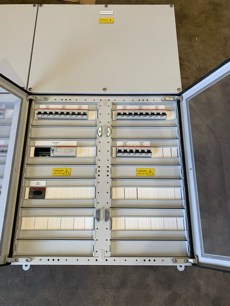 Multi Voltage Wind Farm Panel